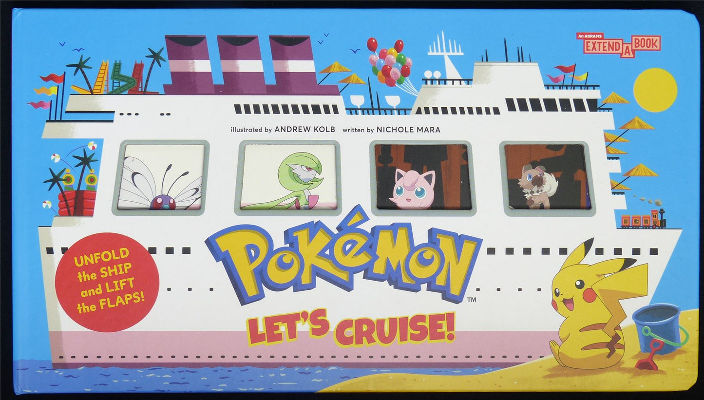Pokemon All Aboard: Lets Cruise Hardback #8H
