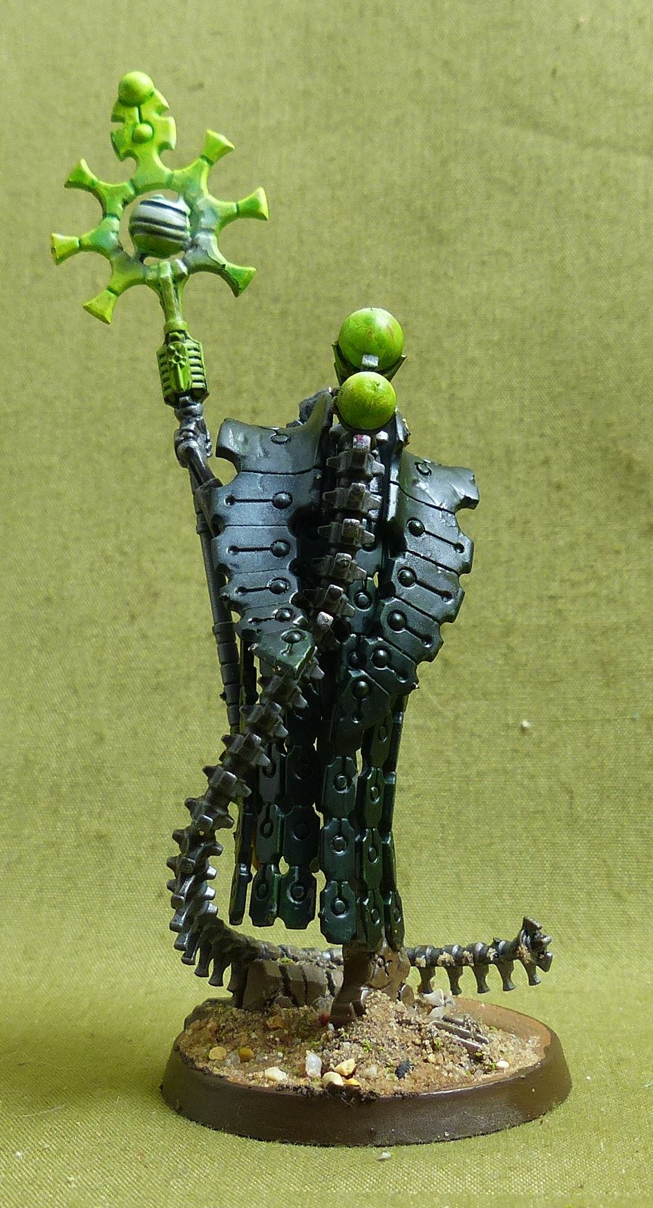 Orikan the Diviner painted - Necrons - Warhammer 40K #2DI