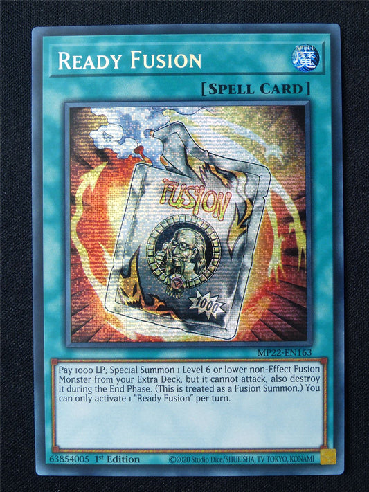 Ready Fusion MP22 Secret Rare - 1st ed Yugioh Card #82