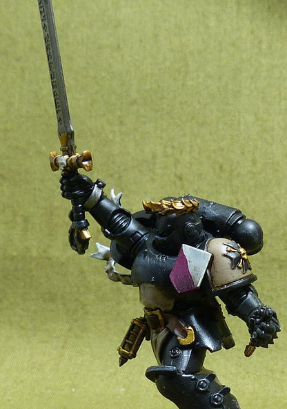 Emperor's Champion painted - Black Templar - Warhammer 40K #434