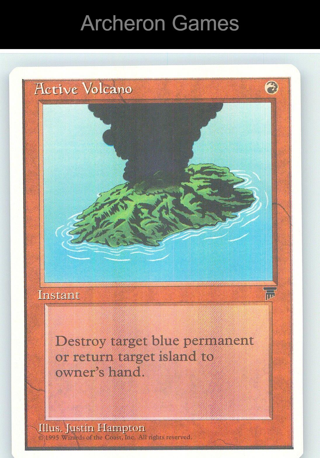 Active Volcano CHR C MTG Card NM/EX+