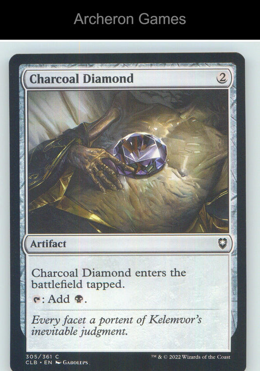 Charcoal Diamond CLB 305 C MTG Card NM/EX+