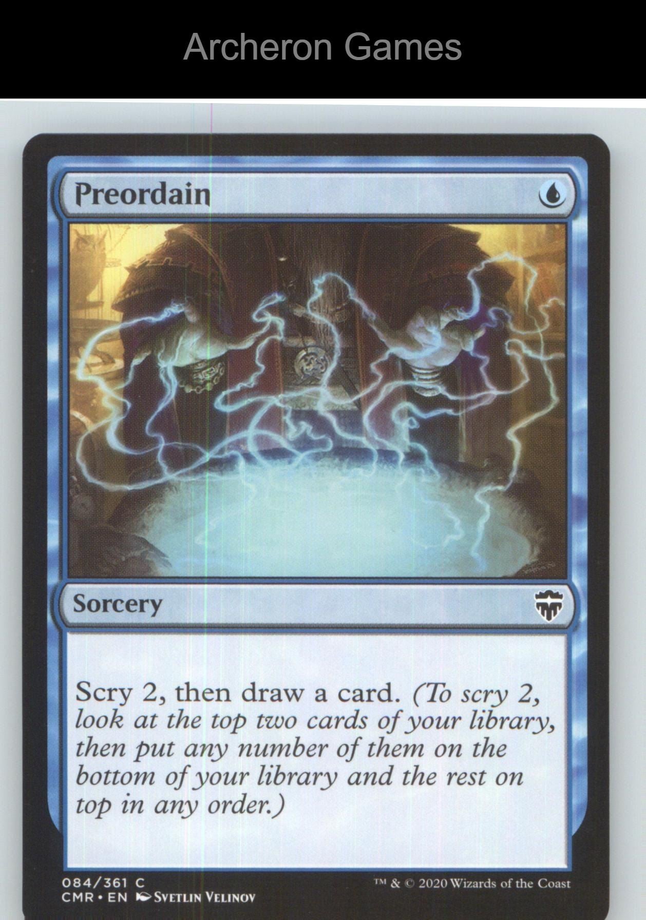 Preordain CMR 84 C MTG Card NM/EX+