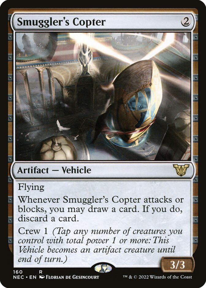 Smuggler's Copter - Neon Dynasty Commander nec