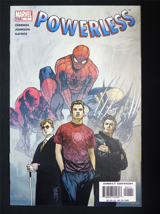 POWERLESS #1 - Marvel Comic #1RT