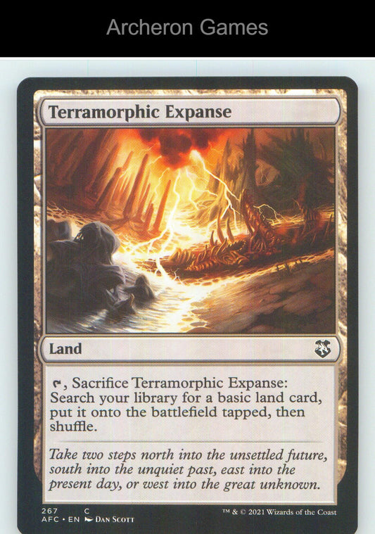 Terramorphic Expanse AFC 267 C MTG Card NM/EX+