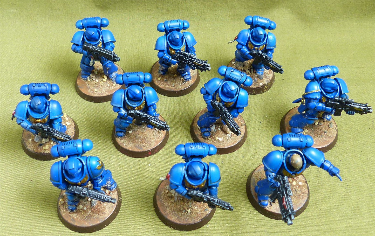 Intercessor Squad painted - Space Marines - Warhammer 40K #6UG