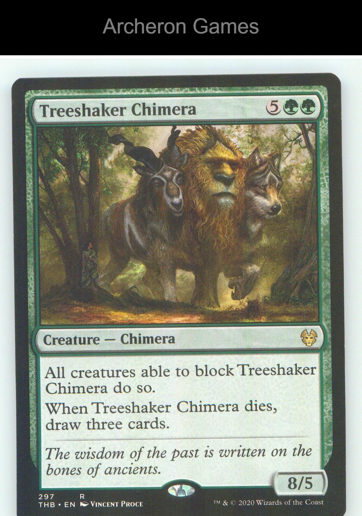 Treeshaker Chimera THB 297 R MTG Card NM/EX+