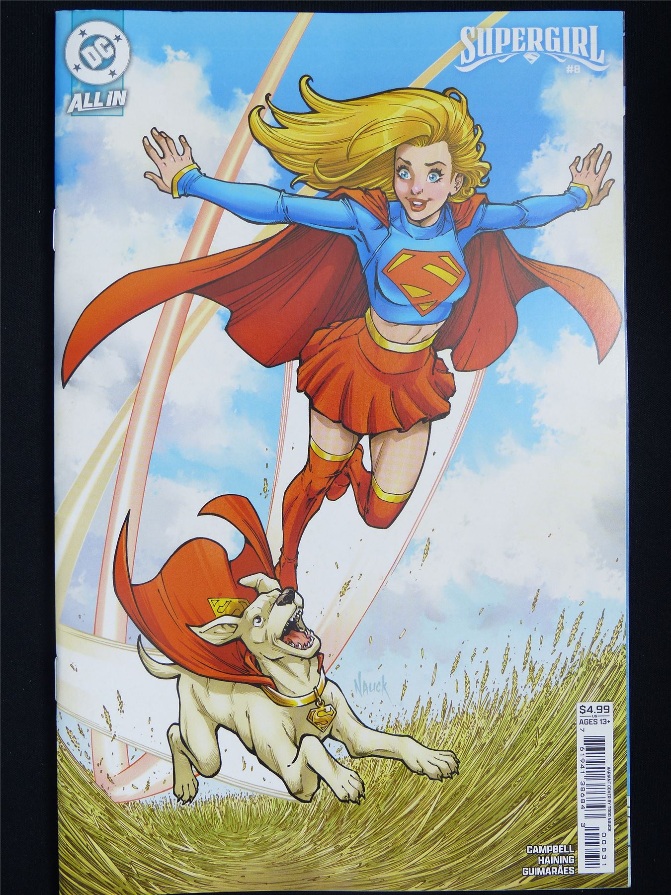 SUPERGIRL #8 Variant - DC Comic #MT
