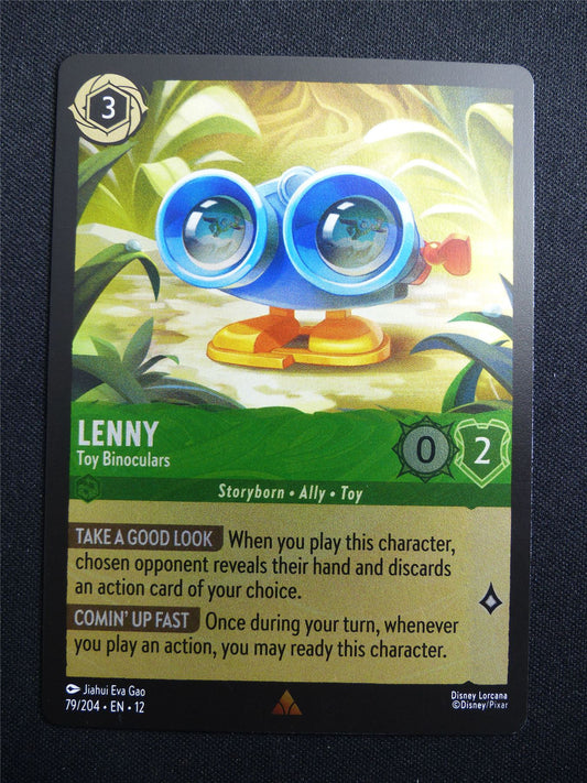 Lenny Toy Binoculars 79/204 Foil - Lorcana Card #3JH