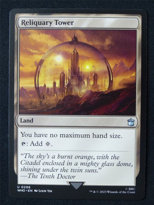 Reliquary Tower - WHO - Mtg Card #1B