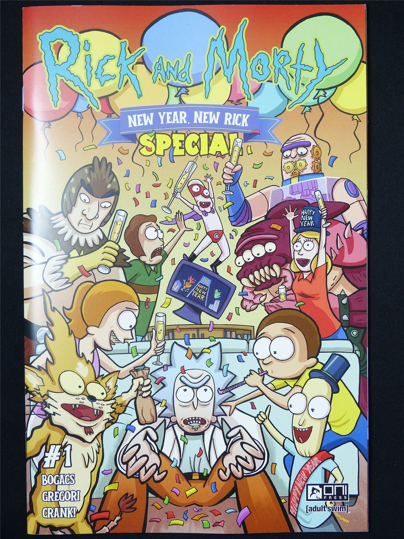 RICK and Morty: New Year new Rick Speical One-Shot - B&B Oni Press Comic #773