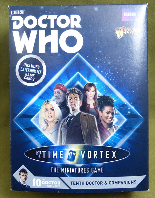 Doctor Who Miniatures Game: Into the Time Vortex: Tenth Dr & Companions #2PD