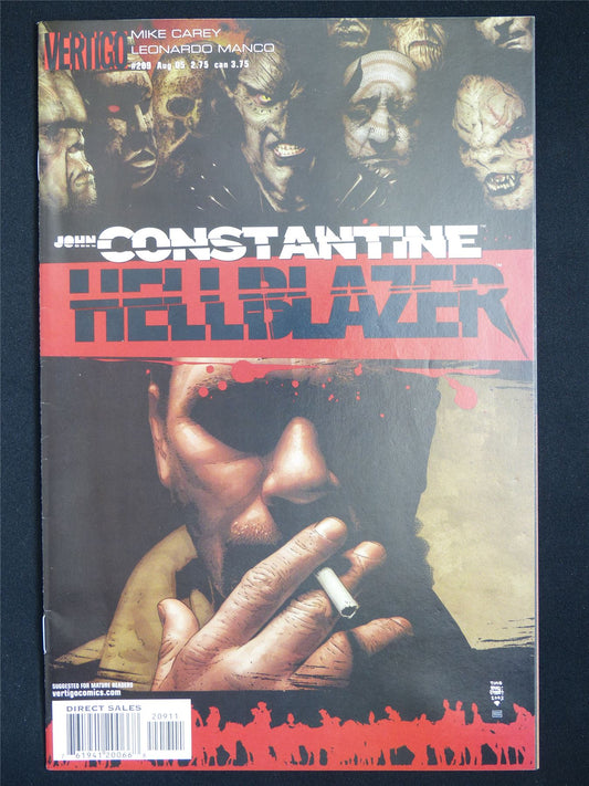 HELLBLAZER John Constantine #209 - DC Vertigo Comic #3OI