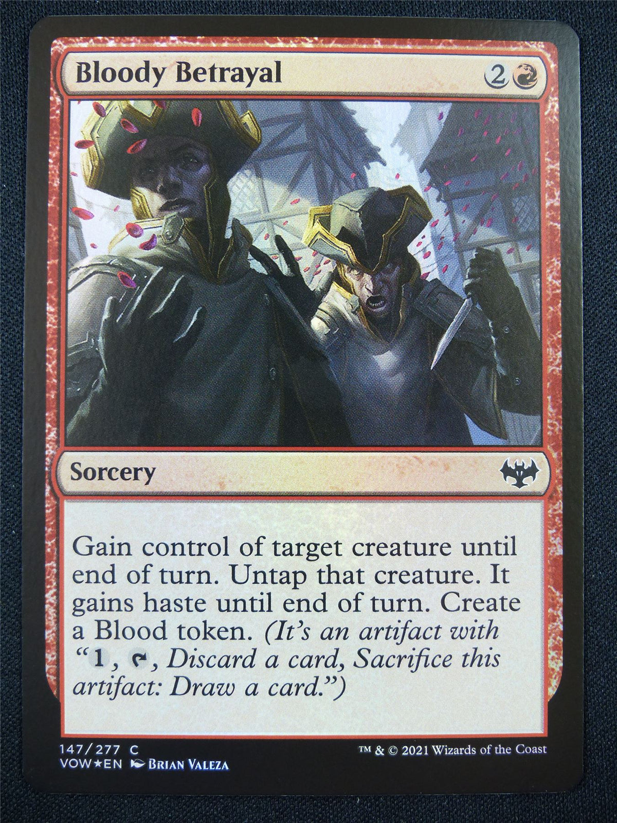 Bloody Betrayal Foil - Mtg Card #1KP
