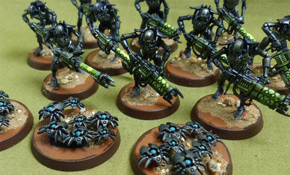 Necron Warriors painted - Necrons - Warhammer 40K #408