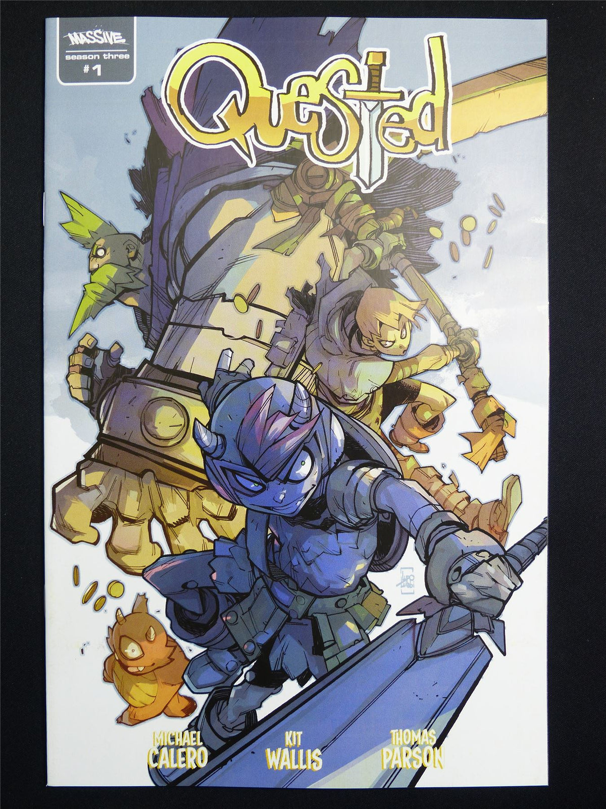 QUESTED season three #1 Cvr A - Sep 2026 Massive Comic #4AZ