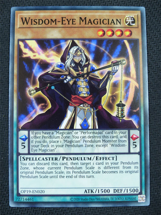 Wisdom-Eye Magician OP19 - Yugioh Card #5ST