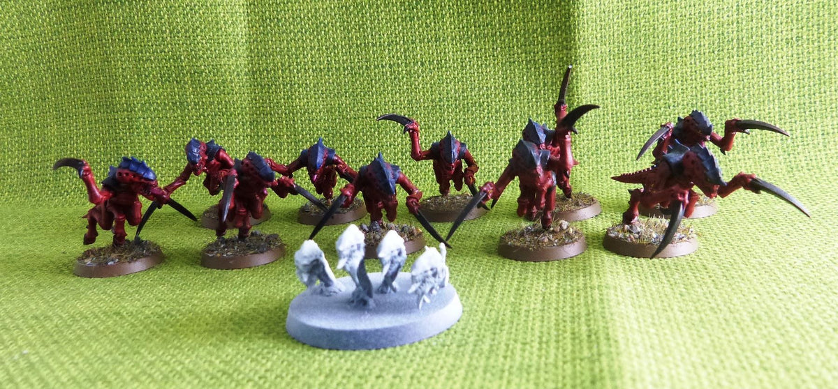 Tyranids - Hormagaunts and Ripper Swarm - Warhammer AoS 40k #G0