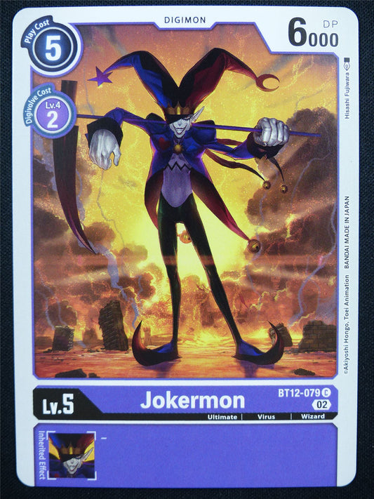 Jokermon BT12-079 - Digimon Card #OD