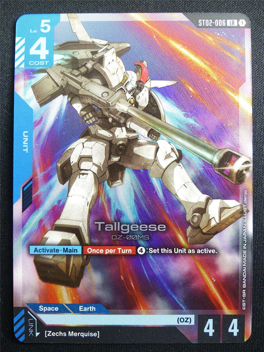 Tallgeese ST02-006 LR Foil - Gundam Card #4DU