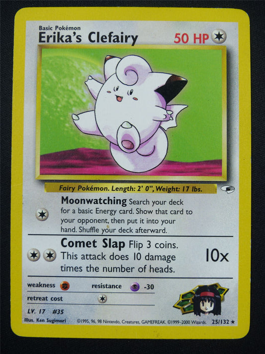 Erika's Clefairy 25/132 - Pokemon Card #5P1