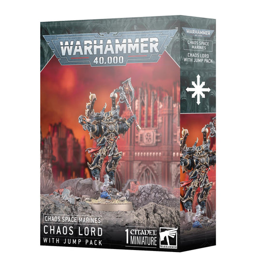 Chaos Lord with Jump Pack - Chaos Space Marines - Warhammer 40k - Available from