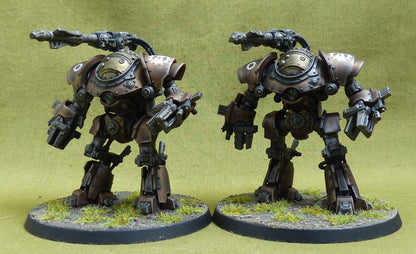 Castellax Battle-automata Maniple painted - Mechanicum - Warhammer Horus Heresy #EP