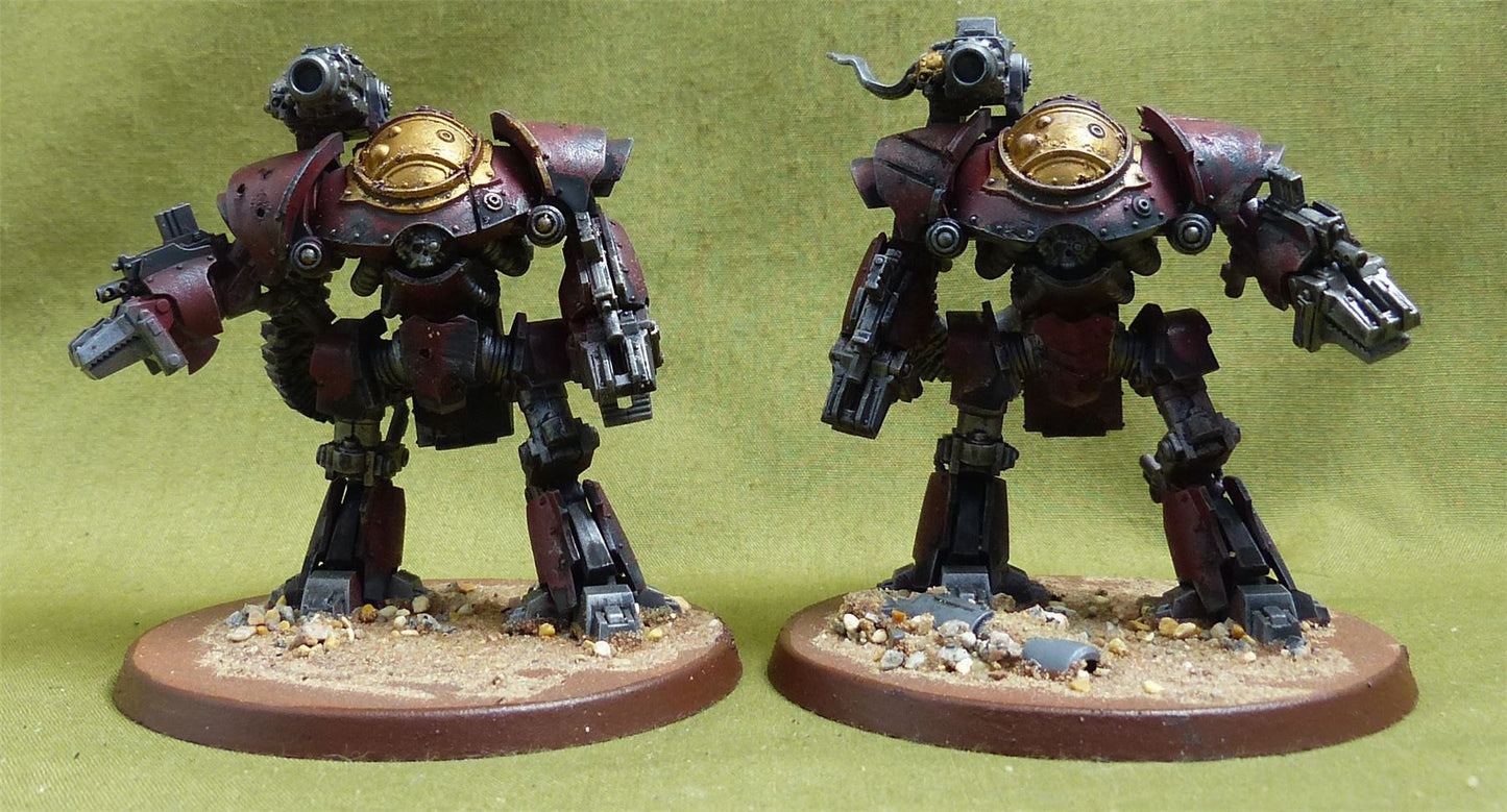 Castellax Battle-Automata Maniple painted - Warhammer Horus Heresy #5AX