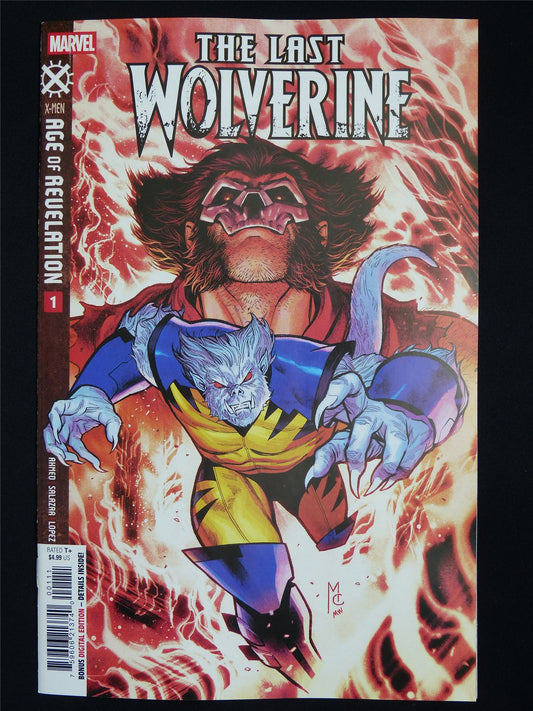 The Last WOLVERINE #1 Age of Revelation - Dec 2025 Marvel Comic #5DH
