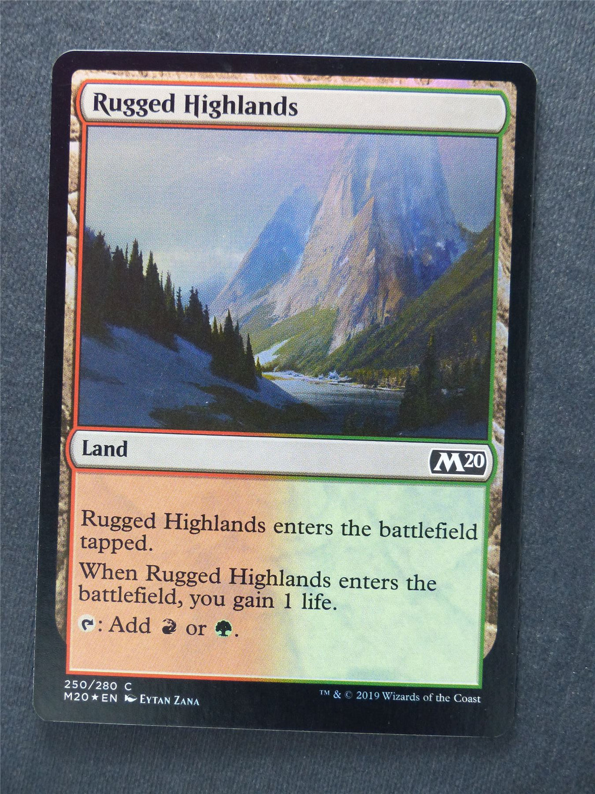 Rugged Highlands Foil - Mtg Magic Cards #XM