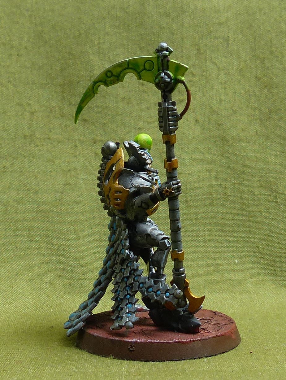 Overlord with Resurrection Orb painted - Necrons - Warhammer 40K #2DB