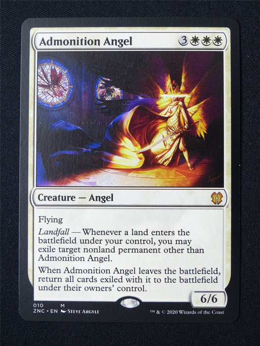 Admonition Angel - ZNC - Mtg Card #4TQ