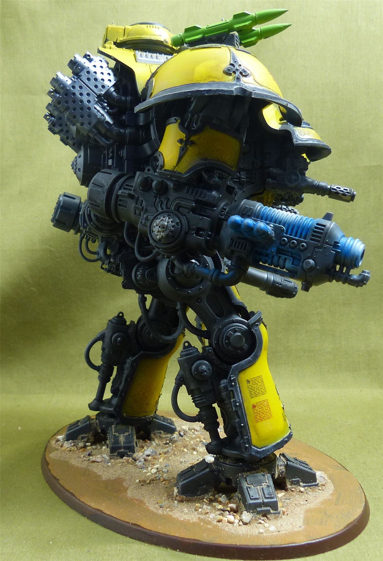 Knight Castellan painted - Imperial Knights - Warhammer 40K #44R