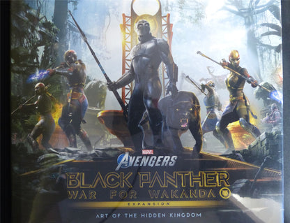 Avengers: Black Panther War for Wakanda Expansion: Art of the Hidden Kingdom - Titan Gift Book Hardback #LW