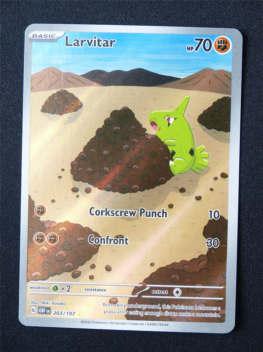 Larvitar 203/197 Holo - Pokemon Card #5YC