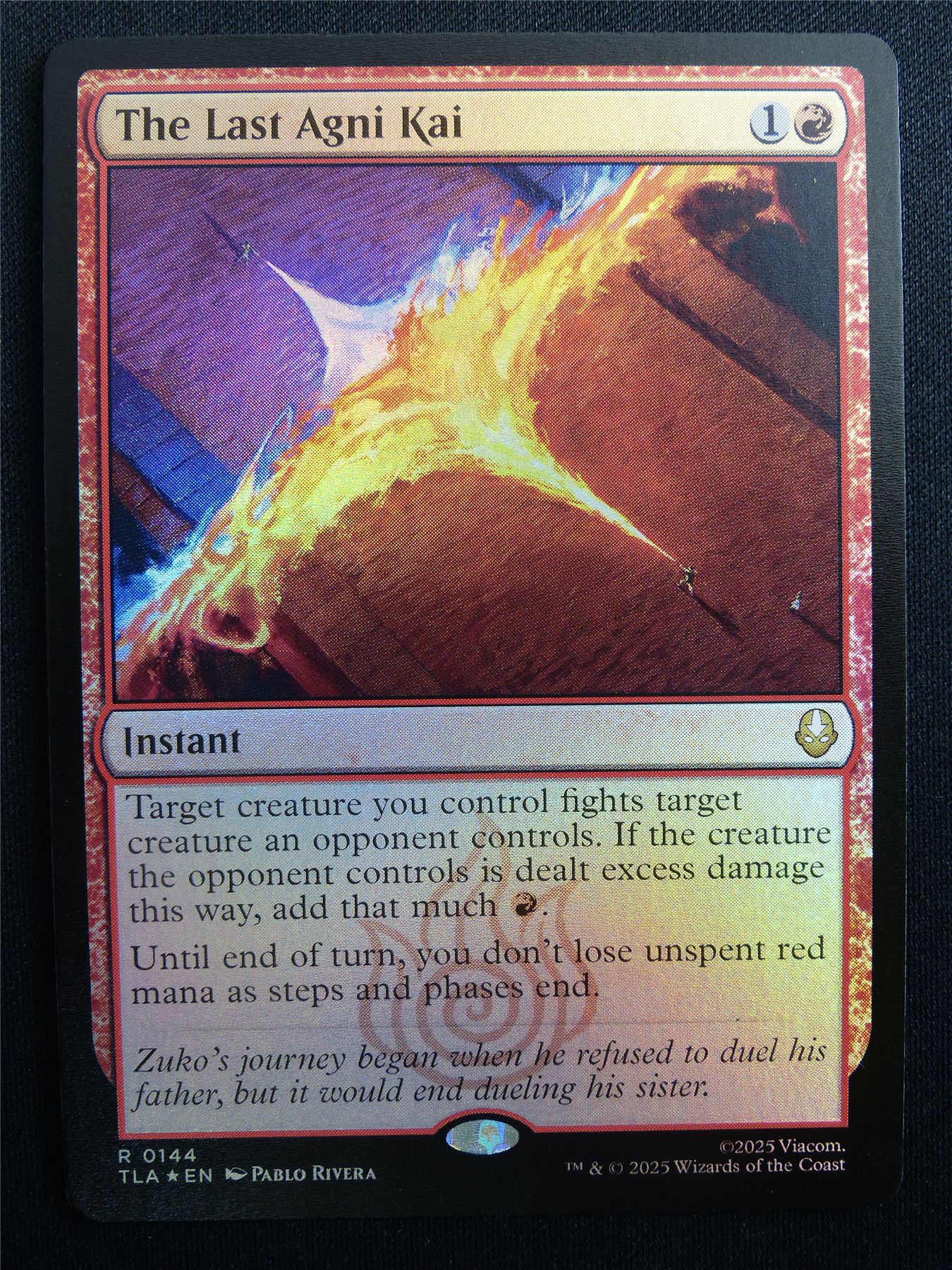 The Last Agni Kai Foil - TLA - Mtg Card #3GI