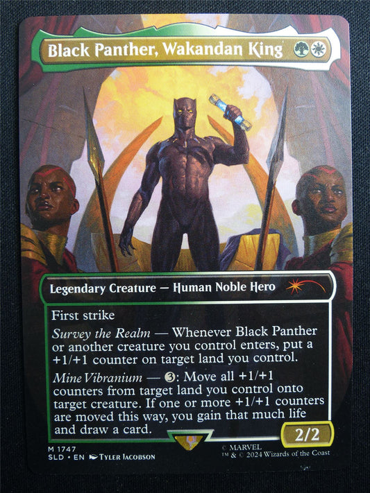 Black Panther Borderless - SLD - Mtg Card #3FP