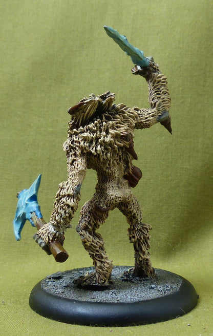 Classic Metal Yhetee painted - Ogor Mawtribe Yeti - Warhammer Old World #37S