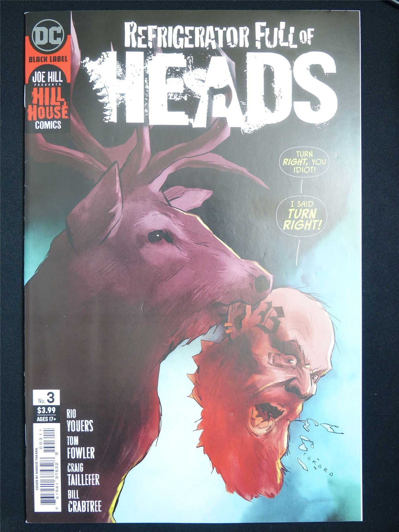 REFRIGERATOR Full of Heads #3 - DC Comic #6SE