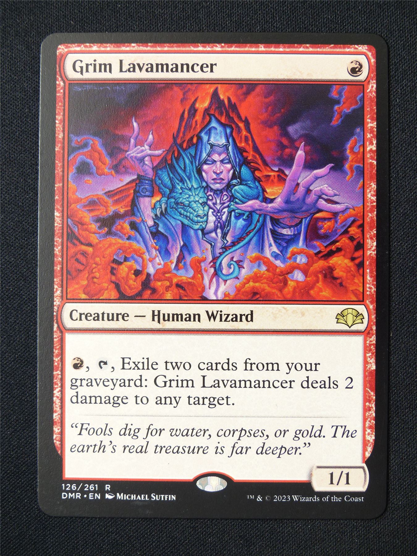 Grim Lavamancer - DMR - Mtg Card #2NY