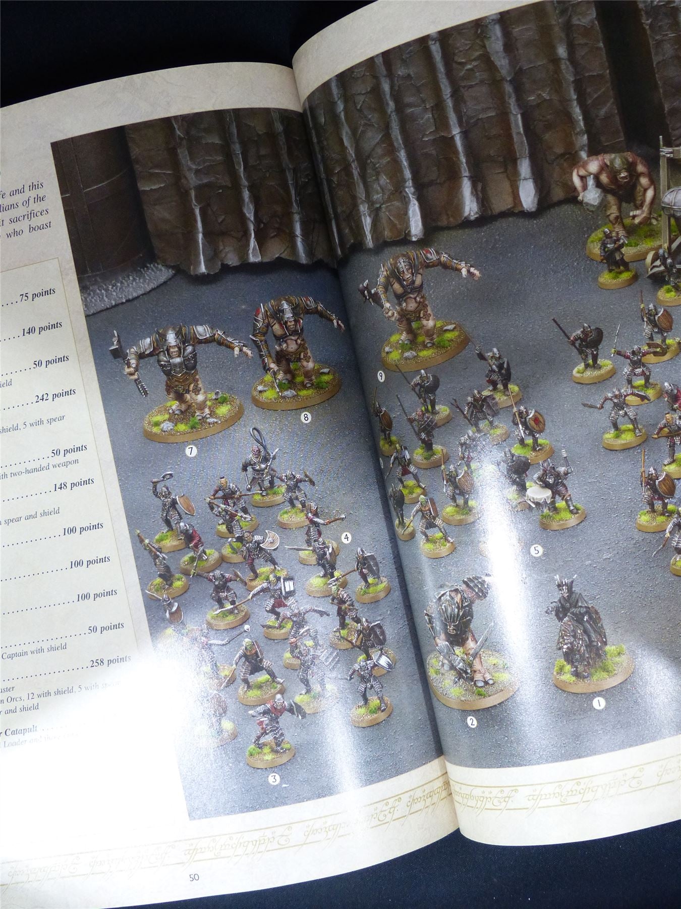 Lord of the Rings Strategy battle Game: Mordor Softback - Warhammer Middle-Earth #1HK