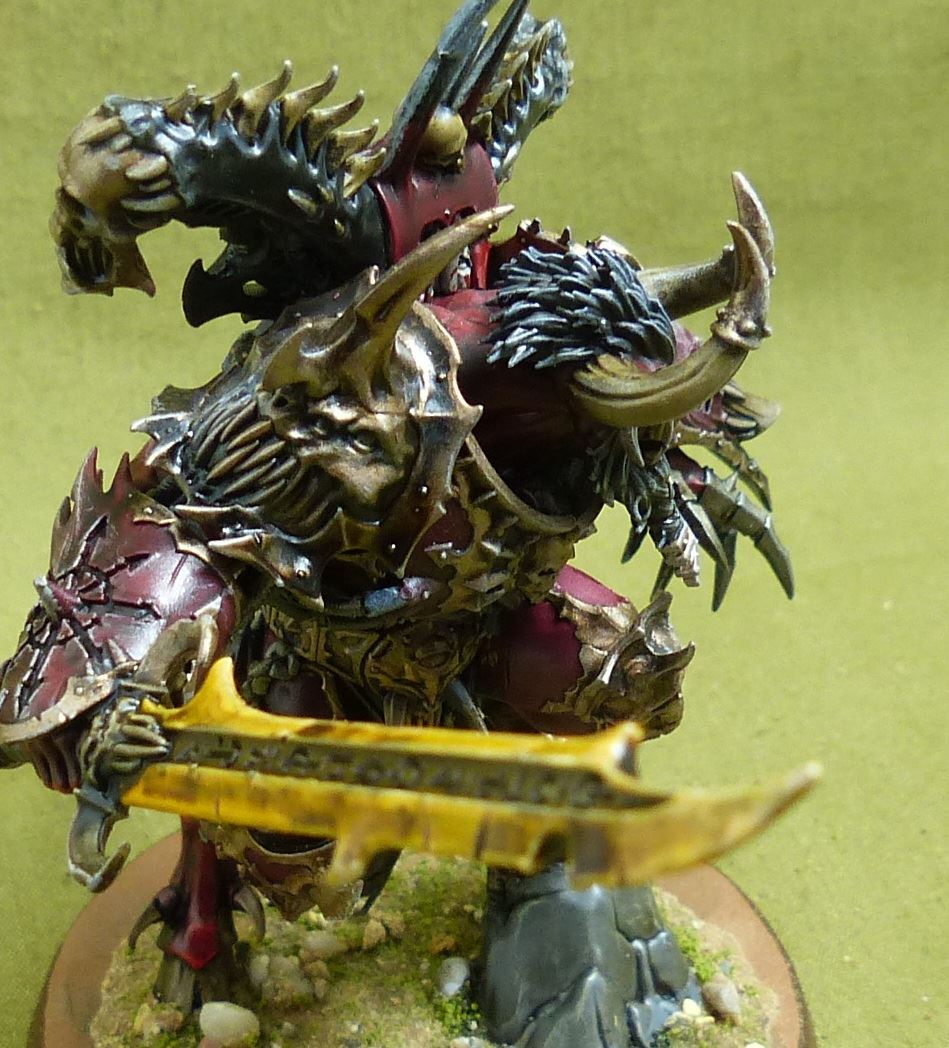 Khorne Daemon Prince painted - World Eaters - Warhammer 40K #1QF