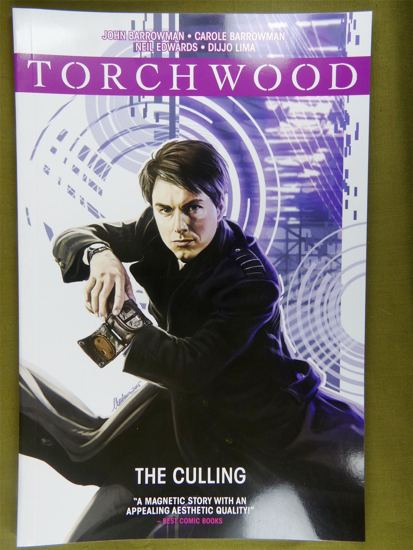 Torchwood The Culling - Graphic novel Sotfback #E