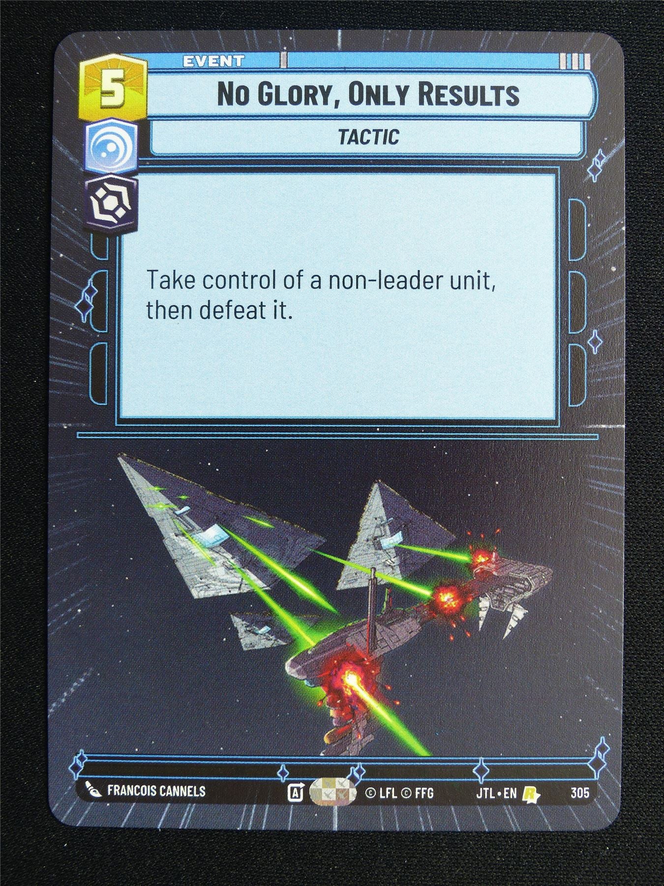 No Glory Only Results 305 Hyperspace - Star Wars Unlimited Card #3UL