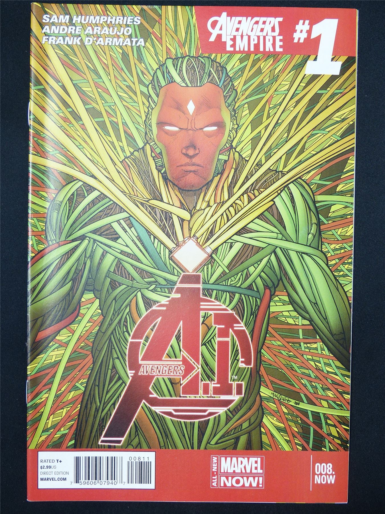 AVENGER A.I. #8.Now - B&B Marvel Comic #TX