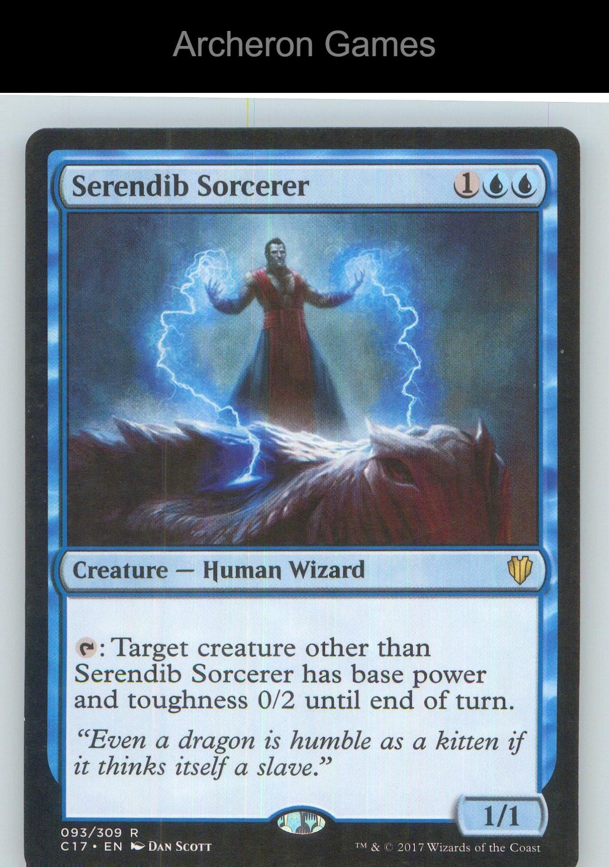 Serendib Sorcerer C17 93 R MTG Card NM/EX+