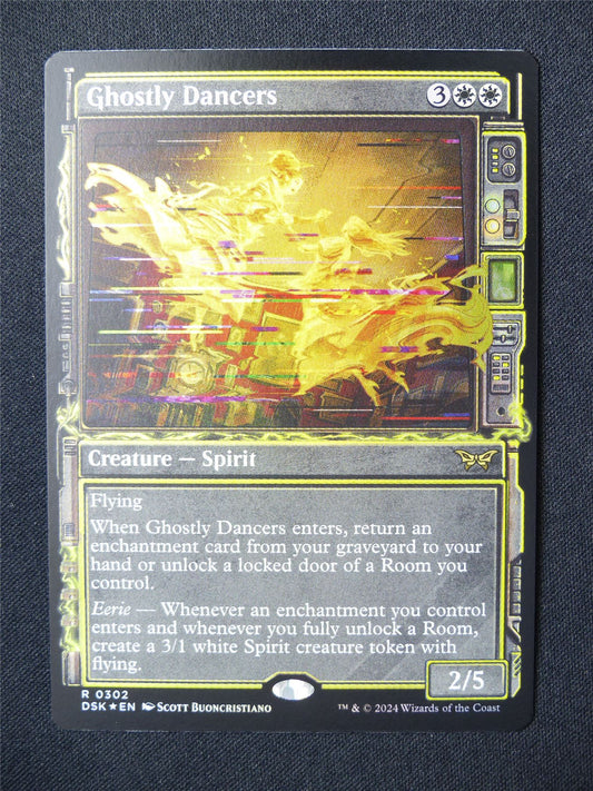 Ghostly Dancer Showcase Foil - DSK - Mtg Card #2MJ
