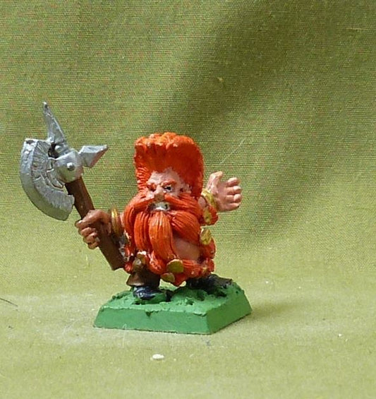 Classic Metal Dwarf Berzerker - Dwarves - Warhammer Fantasy #6C