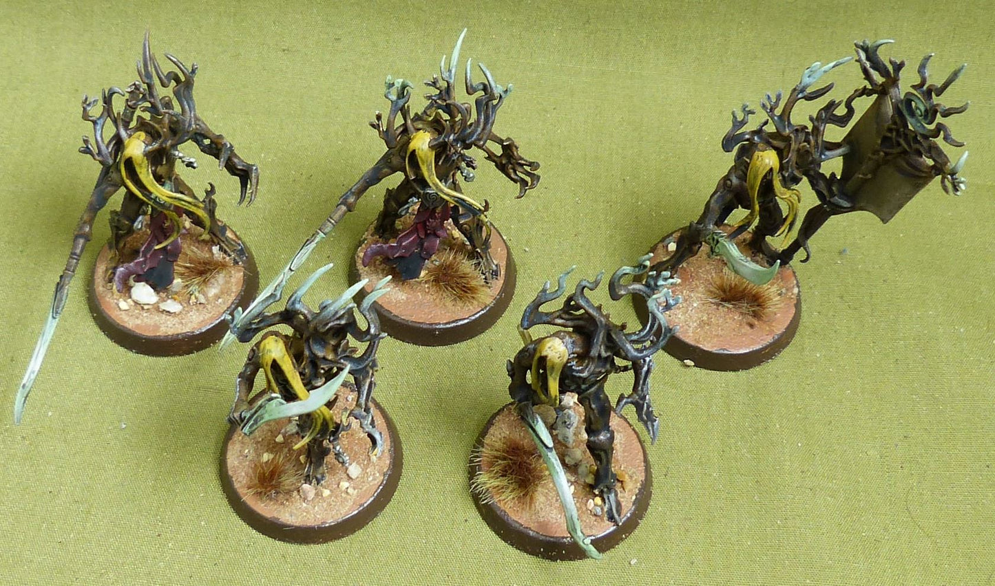 Tree-Revenants painted - Sylvaneth - Warhammer AoS #5ZB